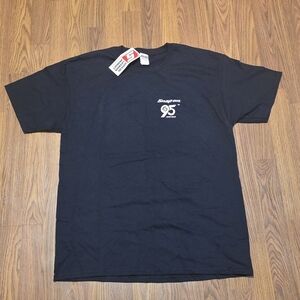 Snap-On Tools 95th Anniv 1920-2015 Mens L Black Tee Jerzees HiDENSI-T NWT d75